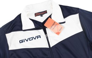 Givova Dres treningowy piłkarski komplet bluza spodnie Givova Tuta Visa Triacetato granatowo-biały TR018 0403 L 5