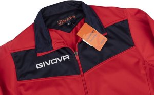Givova Dres treningowy piłkarski komplet bluza spodnie Givova Tuta Visa Triacetato czerwono-granatowy TR018 1204 2XL 4