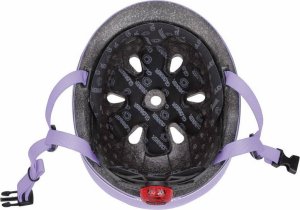 Globber Kask na rower rolki hulajnogę deskorolkę dziecięcy Globber Kids z tylną lampką LED rozmiar XXS / kolor fioletowy 506-103 4