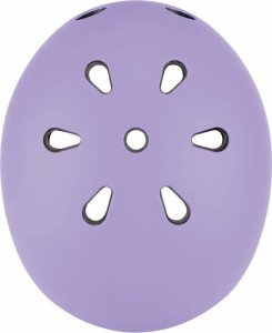 Globber Kask na rower rolki hulajnogę deskorolkę dziecięcy Globber Kids z tylną lampką LED rozmiar XXS / kolor fioletowy 506-103 6