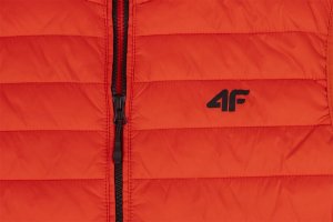 4f Kamizelka męska puchowa 4F pomarańczowa 4FSS23TDJAM082 70S M 2