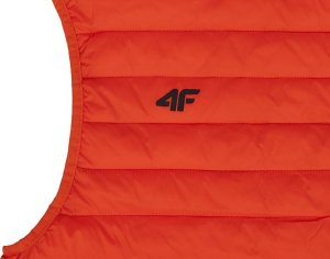 4f Kamizelka męska puchowa 4F pomarańczowa 4FSS23TDJAM082 70S M 6