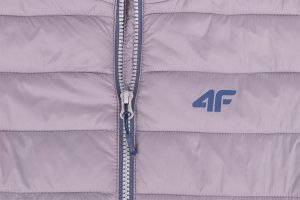 4f Kurtka puchowa dla dziewczynki 4F fioletowa 4FJSS23TDJAF073 52S 140cm 2