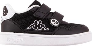 Kappa Buty dla dzieci Kappa PIO M Sneakers czarno-białe 280023M 1110 21 1