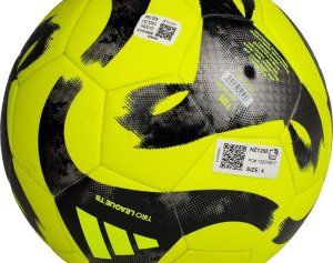 Adidas Piłka nożna adidas Tiro League Thermally Bonded żółto-czarna HZ1295 4 3