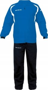 Givova Dres treningowy piłkarski komplet bluza spodnie Givova Tuta Givova One niebiesko-granatowy TT012 0204 M 5