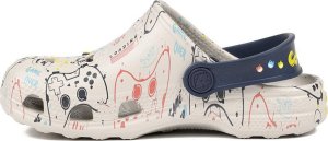 Coqui Chodaki sandały klapki dla dzieci Coqui Little Frog Game Over szare 8701-249-3021 27-28 3