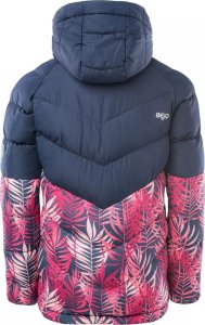 Bejo Dziecięca kurtka zimowa pikowana Bejo Baldey II Jrg granatowo-różowa rozmiar 134 3