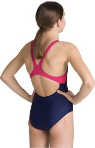 Arena Dziecięcy strój kąpielowy G Spotlight Jr Swim Pro Back One Piece L navy-freak rose rozmiar 128 6