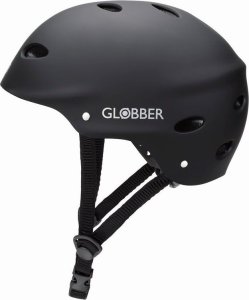 Globber Kask na rower rolki hulajnogę deskorolkę Globber Adult czarny S (54-56 cm) 1