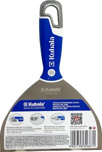 Kubala Stainless steel steel putty with a twist head built into the handle 150 mm. Master Line 1