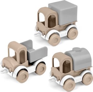 Wader BEŻOWY KID CARS BUDOWLANE TRIO WADER 41145 1