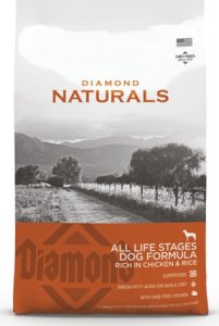 DIAMOND PET FOODS Diamond Naturals All Life Stages Dog 15 kg. Kurczak i ryż dla psów w każdym wieku. sztuka 1