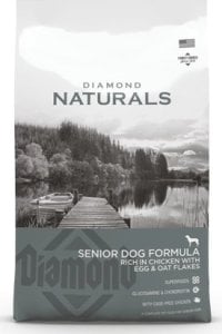 DIAMOND PET FOODS Diamond Naturals Senior Dog Chicken with Egg & Oat Flakes 15 kg. Kurczak, jaja i płatki owsiane dla psów starszych. sztuka 1