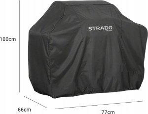 Strado Wodoodporny pokrowiec na grilla/rower Strado 77x66x100 3
