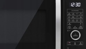 Kuchenka mikrofalowa Sharp Sharp YC-QC254AE-B Mikrowelle & Grill 25L schwarz/silber 5