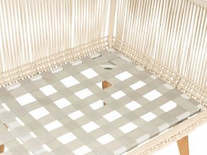 Beliani Zestaw ogrodowy drewno akacjowe beżowy ALCAMO 8