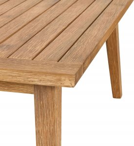 Beliani Zestaw ogrodowy drewno akacjowe beżowy ALCAMO 9