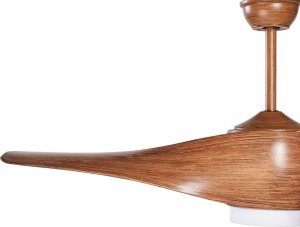 Wentylator Beliani Wentylator sufitowy brązowy PARIA 4