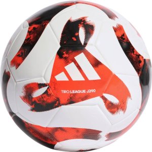 Adidas Piłka nożna adidas Tiro Junior 290 League biało-czerwona HT2424 4 1