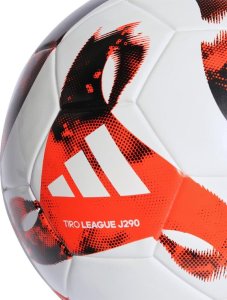 Adidas Piłka nożna adidas Tiro Junior 290 League biało-czerwona HT2424 4 4