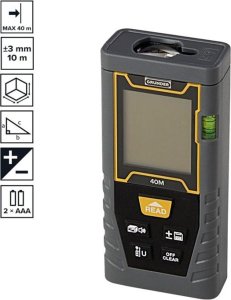 Dalmierz laserowy Sourcing DISTANCE MEASURE GRUNDER L40 40M 2