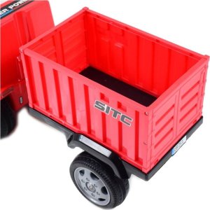 Triton JEŹDZIK, CIĘŻARÓWKA NA AKUMULATOR Z PRZYCZEPĄ I DŹWIĘKAMI/GTS-6688-E 11