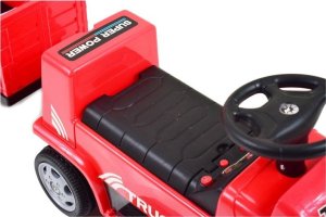 Triton JEŹDZIK, CIĘŻARÓWKA NA AKUMULATOR Z PRZYCZEPĄ I DŹWIĘKAMI/GTS-6688-E 12