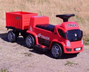 Triton JEŹDZIK, CIĘŻARÓWKA NA AKUMULATOR Z PRZYCZEPĄ I DŹWIĘKAMI/GTS-6688-E 14