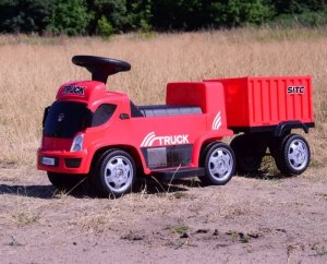 Triton JEŹDZIK, CIĘŻARÓWKA NA AKUMULATOR Z PRZYCZEPĄ I DŹWIĘKAMI/GTS-6688-E 15