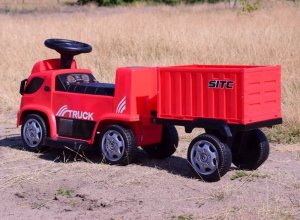 Triton JEŹDZIK, CIĘŻARÓWKA NA AKUMULATOR Z PRZYCZEPĄ I DŹWIĘKAMI/GTS-6688-E 16