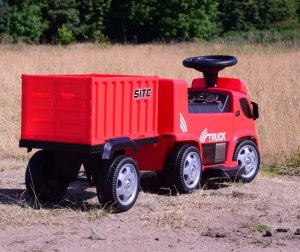 Triton JEŹDZIK, CIĘŻARÓWKA NA AKUMULATOR Z PRZYCZEPĄ I DŹWIĘKAMI/GTS-6688-E 18