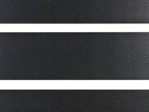 Beliani Krzesło ogrodowe Zestaw 6 MDF Czarno-srebrny VERNIO 8