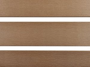 Beliani Zestaw ogrodowy stół i 6 krzeseł jasne drewno z czarnym VERNIO 11