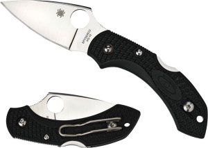 Spyderco Spyderco DRAGONFLY 2 FRN BLACK PLAIN C28PBK2 1