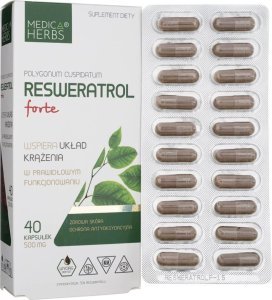 Triton Medica Herbs Resweratrol Forte 500 mg - 40 kapsułek 1