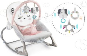 NukidoLeżaczek bujaczek z wibracją Nukido -  różowy 11