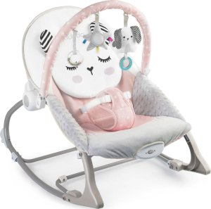 NukidoLeżaczek bujaczek z wibracją Nukido -  różowy 2