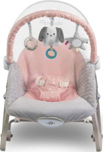 NukidoLeżaczek bujaczek z wibracją Nukido -  różowy 3