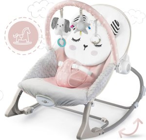 NukidoLeżaczek bujaczek z wibracją Nukido -  różowy 5