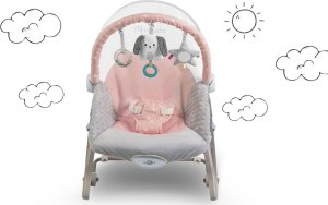 NukidoLeżaczek bujaczek z wibracją Nukido -  różowy 6