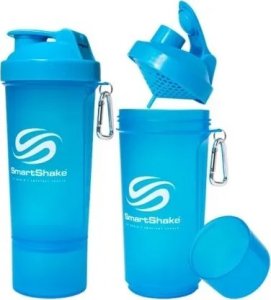 Smartshake SmartShake, Slim Series, Shaker Neon Blue, Pojemność, 500 ml 1