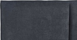 Beliani Łóżko tapicerowane 140 x 200 cm szare IZERNORE 13