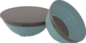Outwell Zestaw naczyń Outwell Collaps Bowl & Colander Set - classic blue Uniwersalny 2