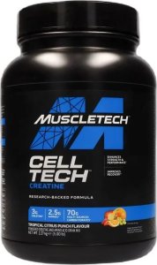 MuscleTech MuscleTech - Kreatyna Cell-Tech, Tropical Citrus Punch, Proszek, 2270g 1