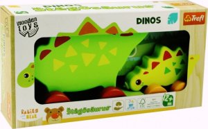 Trefl TREFL Zabawka drewn.Dinos - Stegosaurus 61747 1