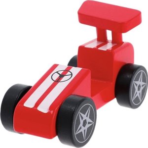 Trefl TREFL Zabawka drewn.Racing car RED 61693 1