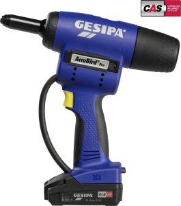 Sourcing Cordless riveter GESIPA AccuBird PRO CAS 2x2Ah/18V 1