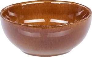 Beliani 16-częściowy zestaw naczyń z kamionki złoty brąz TURMERIC 5