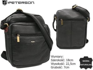 Peterson Skórzana Listonoszka Męska 2